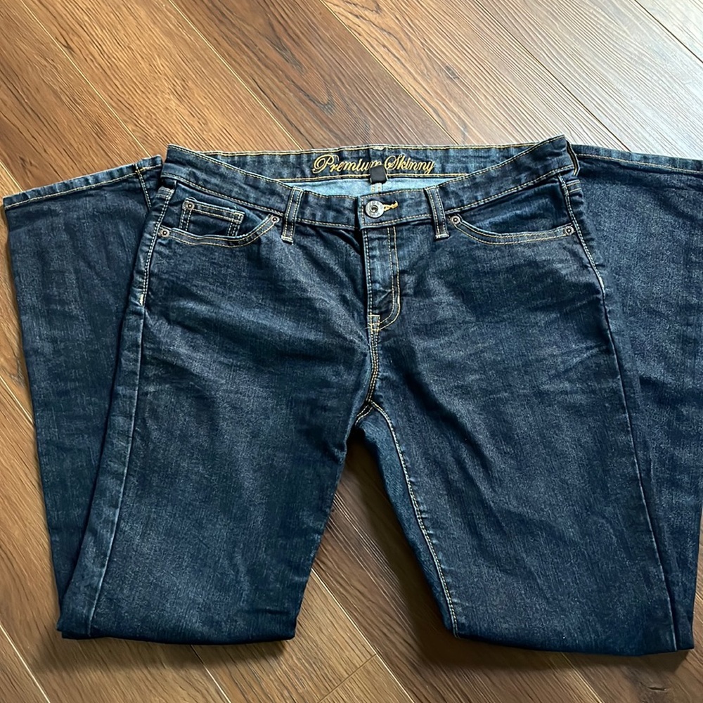 Gap Dark Blue Premium Skinny Jeans Size 10A